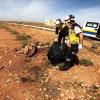 انتشال رفات أربعة أشخاص مجهولي الهوية غير محمية قرب معرة النعمان جنوبي إدلب