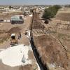 الدفاع المدني السوري يطلق مشروعاً لتوسيع شبكة الصرف في حوار النهر شمالي حلب