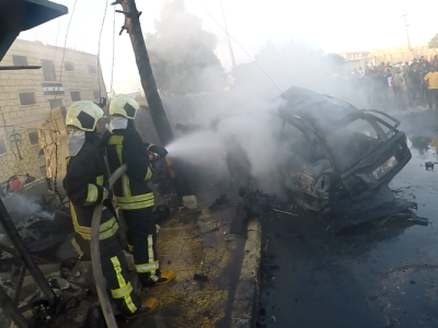 قتلى وجرحى بانفجار مفخخة في عفرين شمالي حلب… ومسيّر مجهول يستهدف سيارة بإدلب