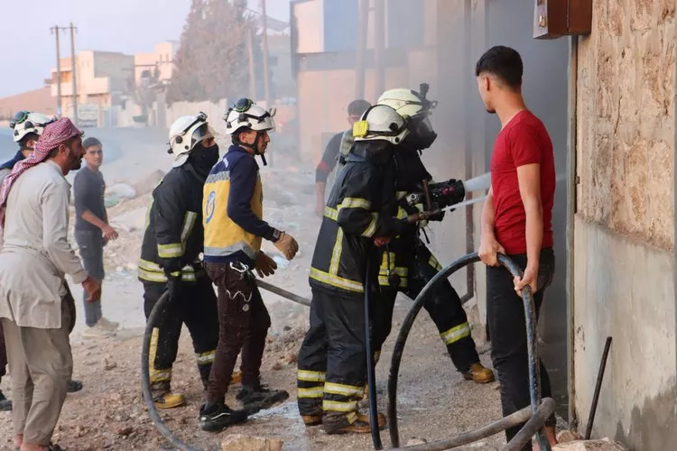 October 13 Update: A report on the response of The White Helmets to the clashes in the countryside of Aleppo
